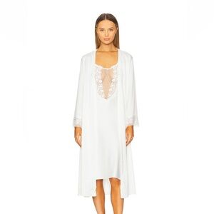 Flora Nikrooz Bridal Robe and Chemise
